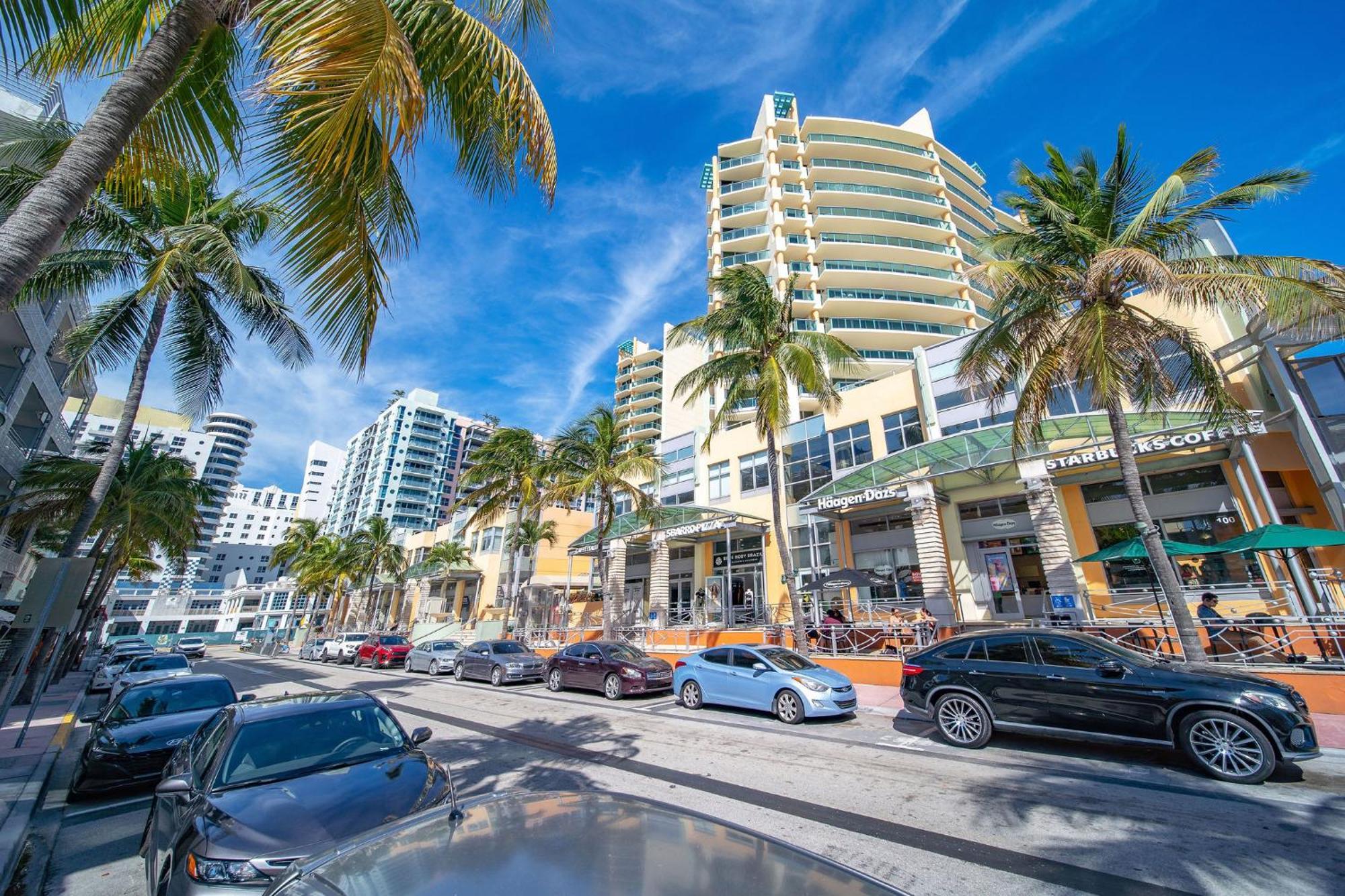 Ocean Drive Beach Fun, W/2 Queen Beds South Beach Apartment Miami Beach Exterior photo